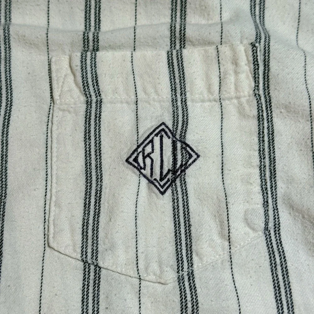 LRL Ralph Lauren Nightshirt Womens XL Flannel Sleep Shirt Button Front Pajama